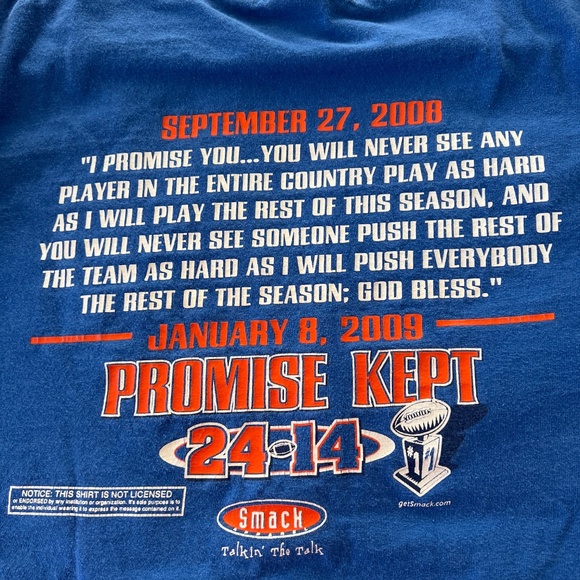 Tim Tebow PROMISE KEPT Tee size Large - Picture 3 of 4